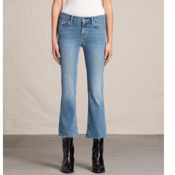 hem bootcut jeans